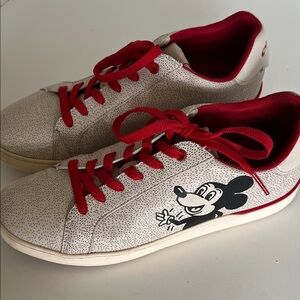 Coach X Keith Haring Clip Mickey Lowtop Sneakers - Sz 8.5